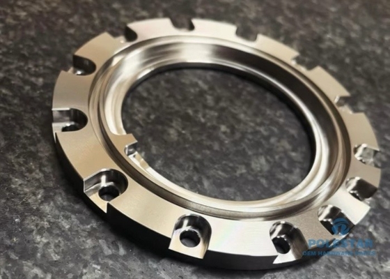 316L Anti Fingerprint Stainless Steel Machining Parts Electroplating Surface Treatment