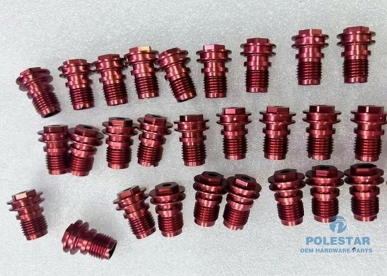 Precision WearProof custom cnc metal parts For Marine Ship Radar Connector