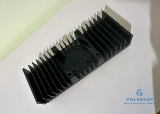 6063 Aluminum Alloy CNC Machined  Parts Photovoltaic Inverter Heatsink