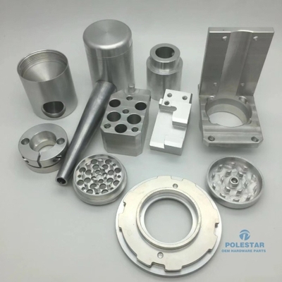 316L Micro CNC Turned Parts Powder Coated For Automotive Aerospace