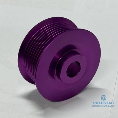 Cnc Metal Laser Cutting Supercharger Reduction Pulley Aluminum Engine Spare Parts