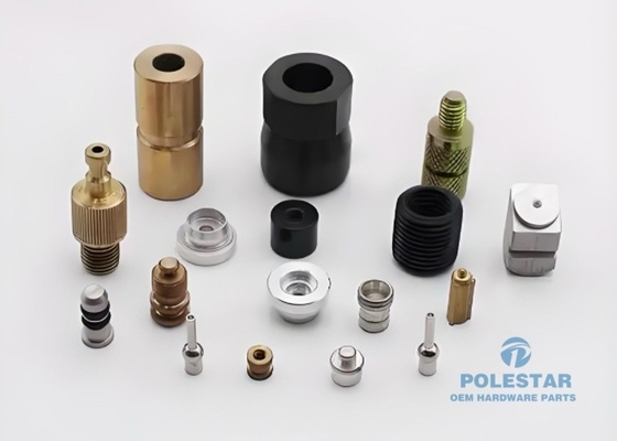 Precision CNC Machined Mini Brass Worm Wheel Shaft Worm Gear