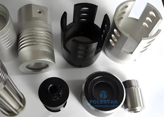 Versatile CNC Turned Parts Camera Lens Barrel Shell Parts ISO9001