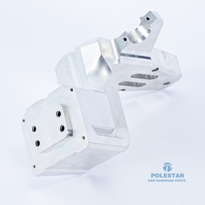 Custom Sheet Metal Camera Bracket Laser Cut CNC Bent Parking Lot Surveillance Mount
