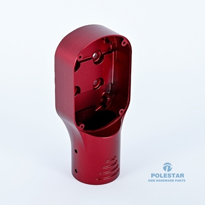 Red Aluminum Anodized CNC Machined Enclosure Communication Equipment Parts