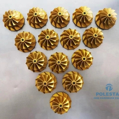 5 Axis Aluminum CNC Machining Milling Compressor Wheel Impeller Pump Impellers