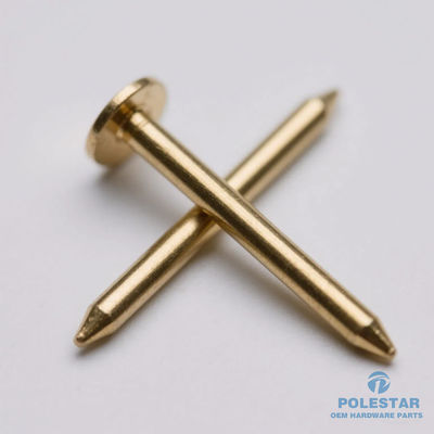 Custom Durable CW614N Brass PCB Panel Locating Pins Excellent Electrical Conductivity