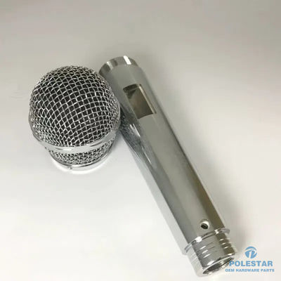 Stainless Steel Hollow Threaded Microphone Tube Parts CNC Machining Prototype Service