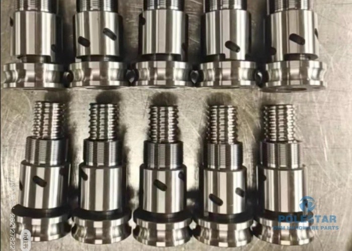 High Precision Powder Coated Aluminum Cnc Turning Parts Stainless Steel Turned Components
