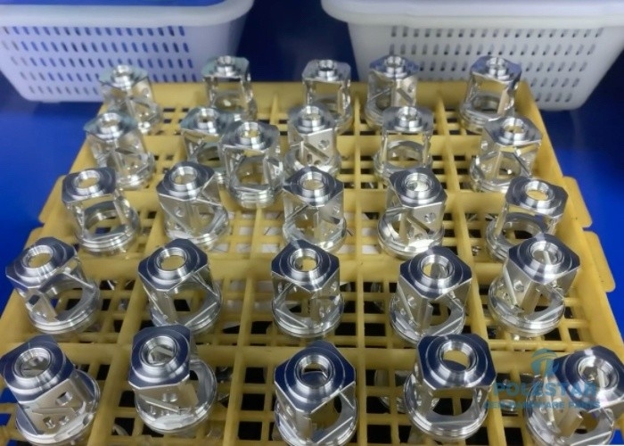 Micro Brass Cnc Turned Components Gold Plated Customed For 5G Base Station RF Connectors