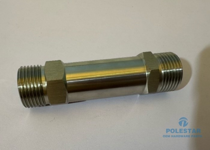 5 Axis Brass Cnc Machining Parts Heat Resistance Nickel Plated