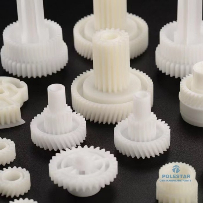 POM Durable Plastic CNC Machining Precision Injection Moulding Nozzle Connecting Shaft