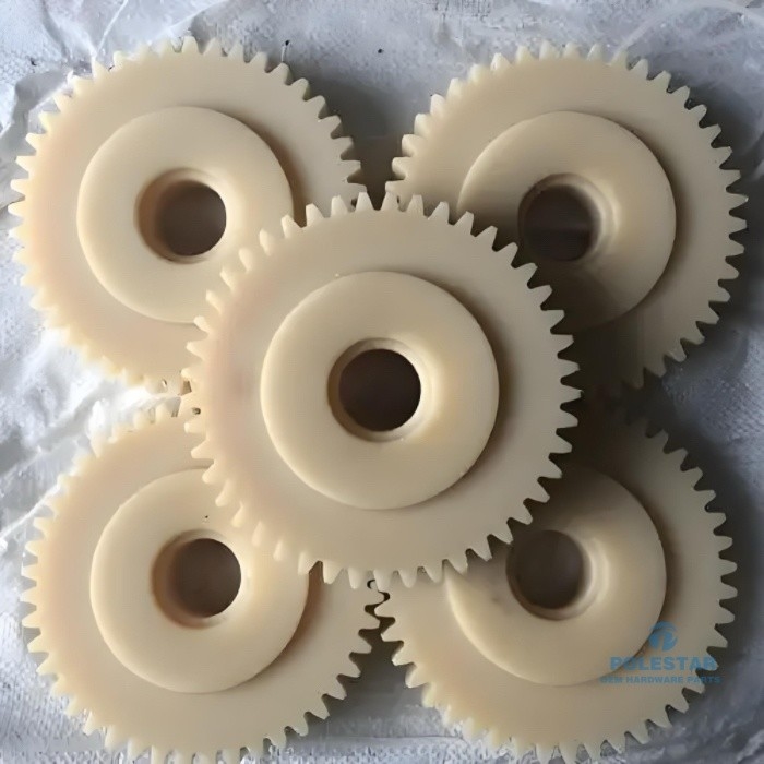 UV Coated Plastic CNC Machining Rapid Prototype Self Lubricating