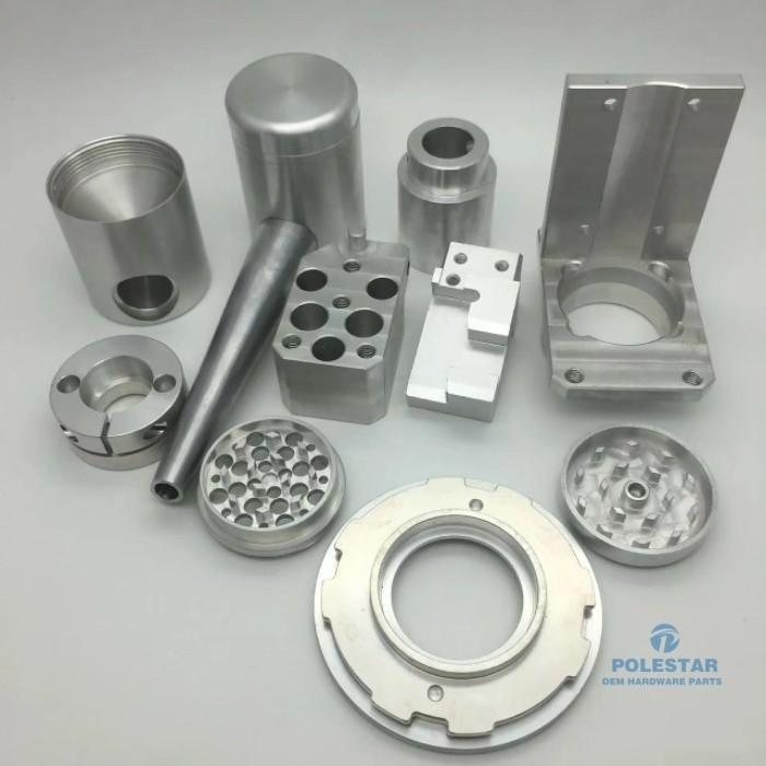 316L Micro CNC Turned Parts Powder Coated For Automotive Aerospace