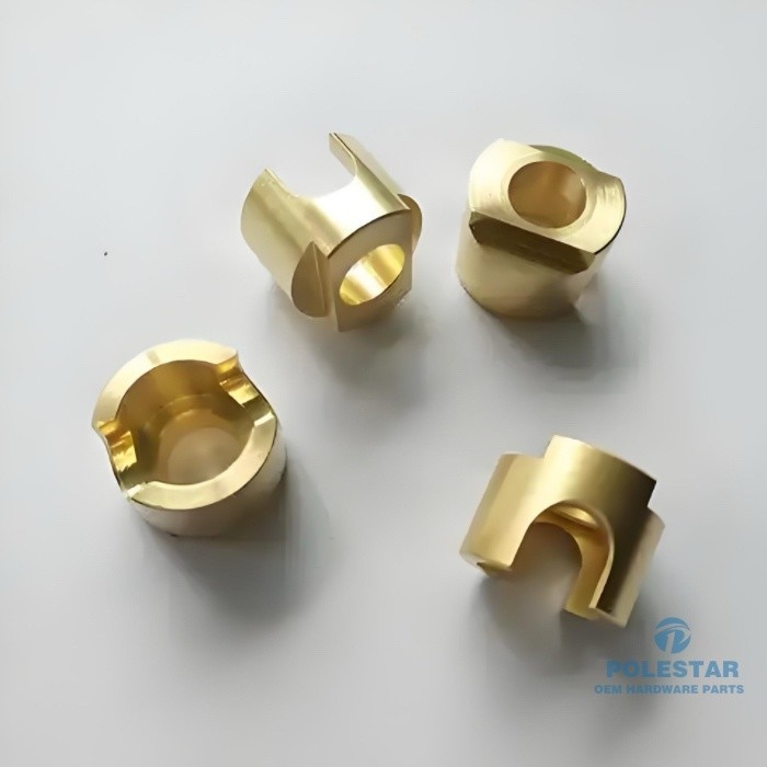 Custom Brass CNC Machined Parts For Metal Agriculture Machinery Components