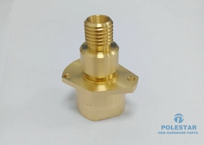 Mirror Finished Brass CNC Machining Versatile High Pressure Cleaning Systems Parts