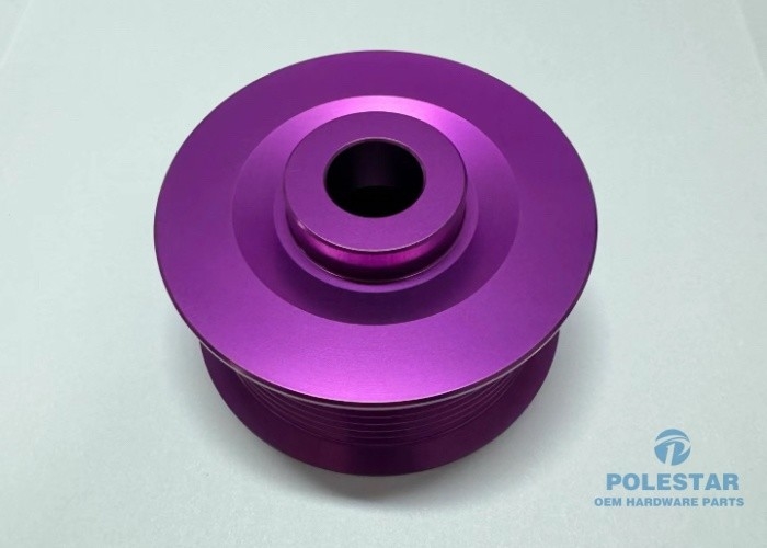 Cnc Metal Laser Cutting Supercharger Reduction Pulley Aluminum Engine Spare Parts