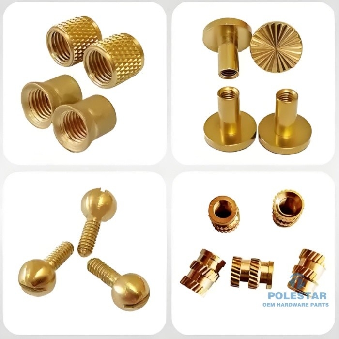 Brass C6801 Cnc Machining Small Parts Electroplating For Water Powered Fog Noozle