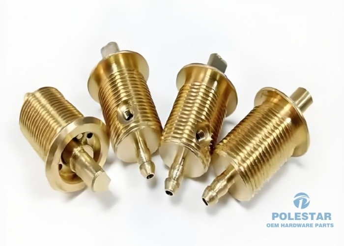 Customized Brass CNC Machining Corrosion Resistance For Electrical Control Instrument