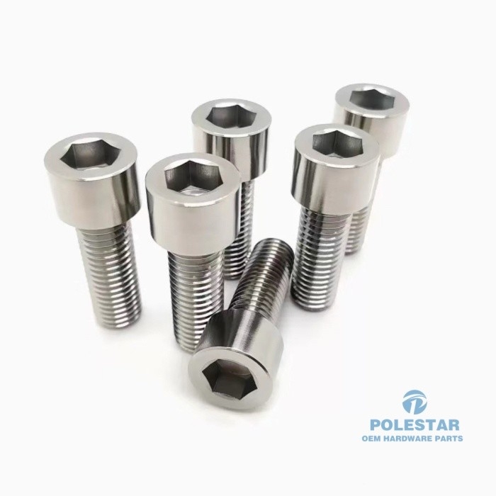 Waterproof Precision Machined Components Hexagonal Screws OEM