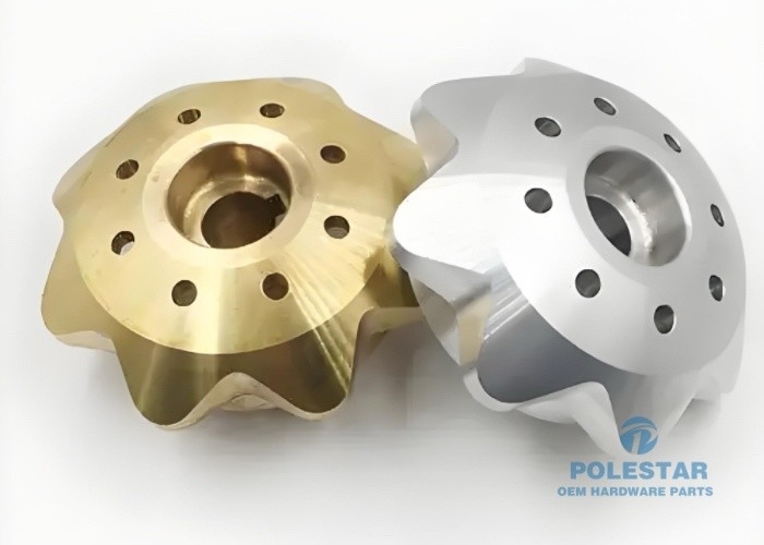 High Precision Professional Brass Cnc Turned Components Cnc System Components
