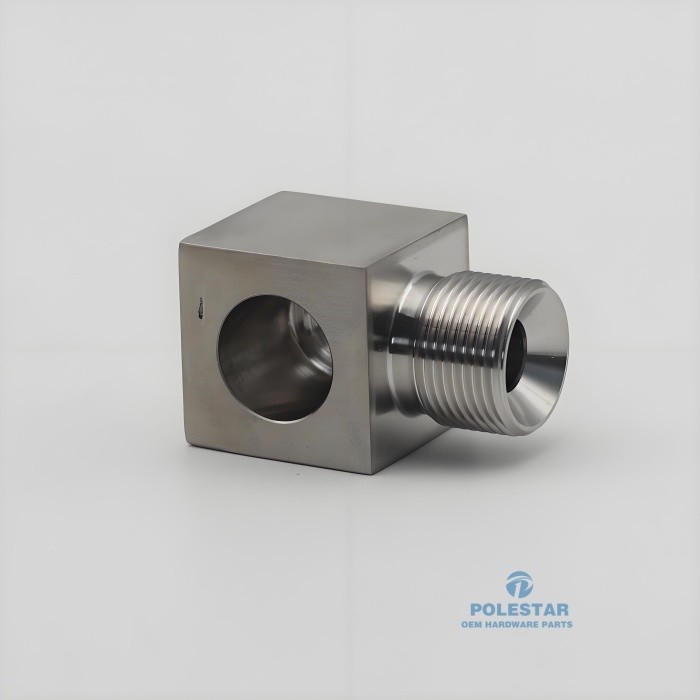 Aluminium Alloy Precision Machined Components Linear Cylindrical Guideway Parts ISO9001