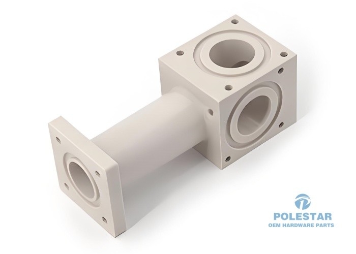 UV Coated Plastic CNC Machining Rapid Prototype Self Lubricating