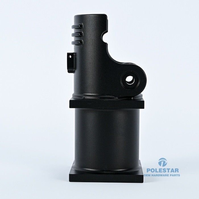 Black Anodized Aluminum Mount Adapter CNC Flashlight Telescope Mounting Bracket