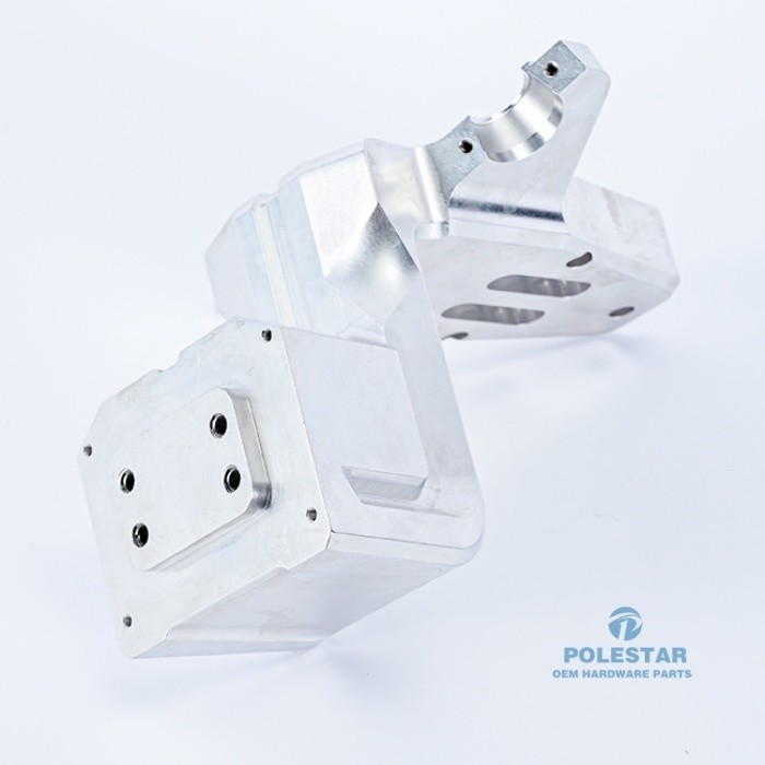 Custom Sheet Metal Camera Bracket Laser Cut CNC Bent Parking Lot Surveillance Mount