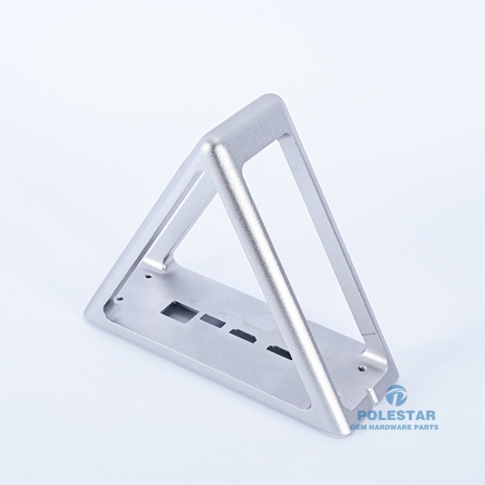 CNC Inside Triangle Gusset Corner Bracket For 4545 Aluminium Profile