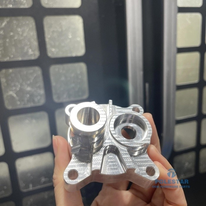 Aesthetic Electronic Lock Handles CNC Milled Parts Aluminum 6061 T6