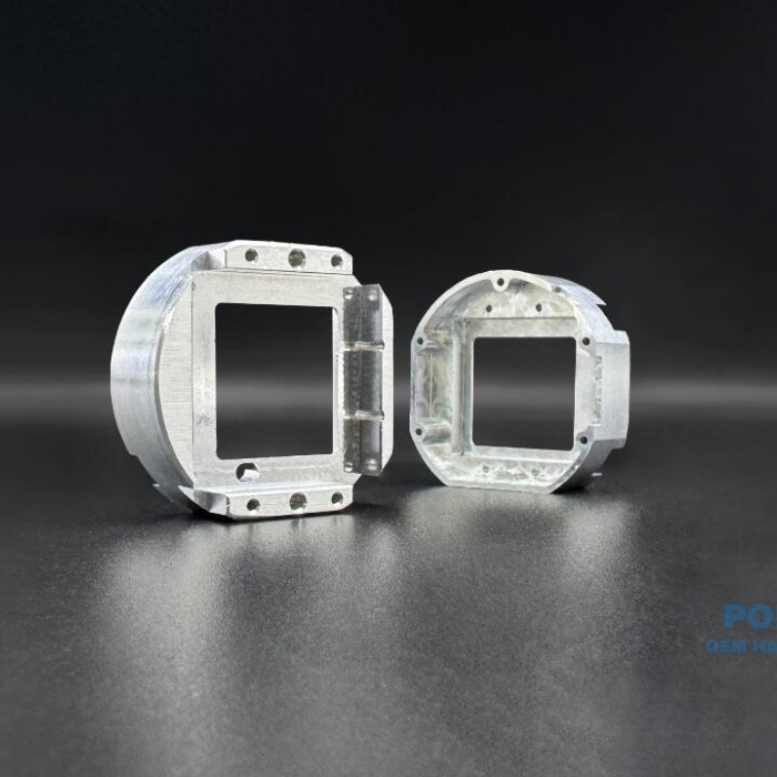 Lightweight 5052 Aluminum CNC Mounting Bracket For Wireless IoT Sensor PCBs