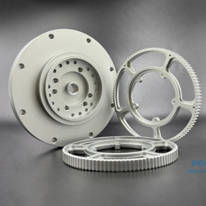 Customized Precision Titanium Carbon Steel CNC Machining Work Neck Flange Parts
