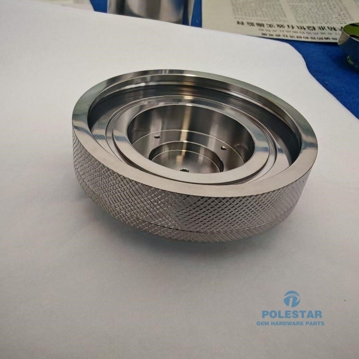 Electroplated Precision Metal Machining SS306 Coffee Bean Grinder Base Coffee Machine Spare Parts