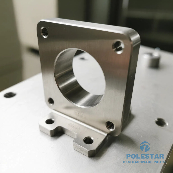 5 Axis CNC Machining Mirror Polished 17-4PH Stainless Steel Motor Mounts