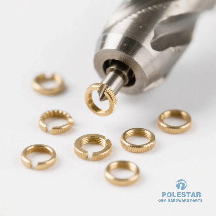Precision Miniature Brass Stop Rings CuZn39Pb3 Model Making Drills