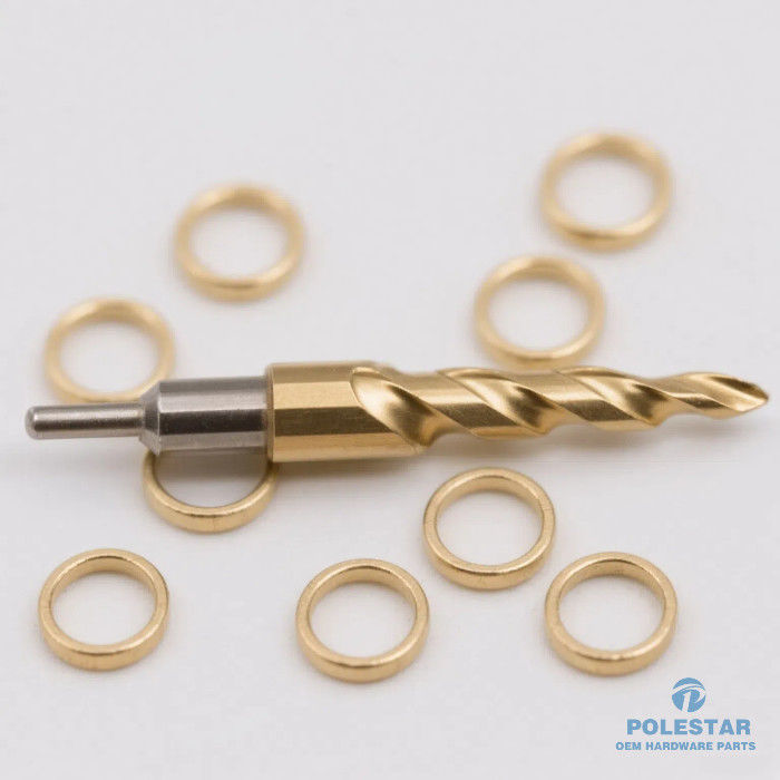 Precision Miniature Brass Stop Rings CuZn39Pb3 Model Making Drills
