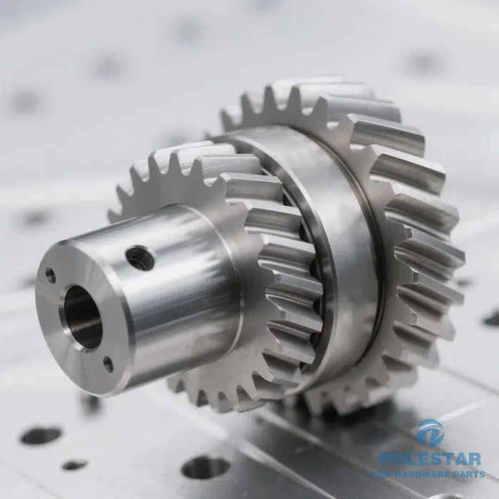 Titanium Alloy CNC Custom Machined Metal Parts Agricultural Machinery Variable Speed Gear Corrosion Resistant