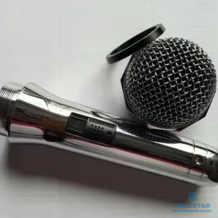 Stainless Steel Hollow Threaded Microphone Tube Parts CNC Machining Prototype Service