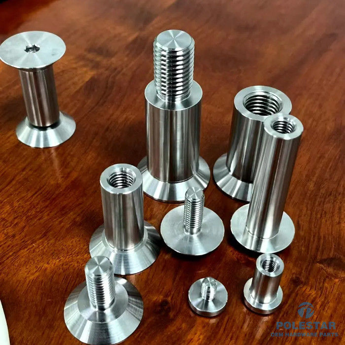 CNC Lathe Machining Stainless Steel Parts Automated Guided Vehicle Spare Components
