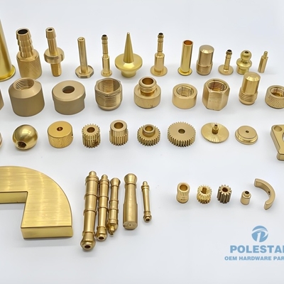 Corrosion Resistant Brass CNC Machining For Water Pipes ISO9001