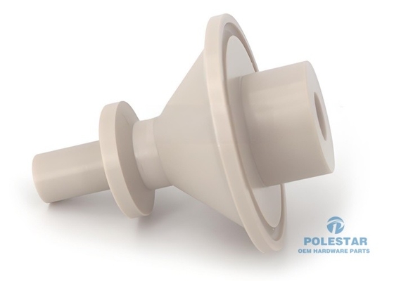 Chemical Resistant PVC Plastic CNC Machining For Pipe Fittings